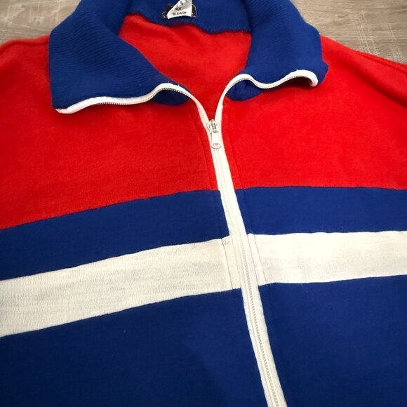 Veneto By Seaton - Men's VTG 70's Sweater Jacket - Picture 2 of 7